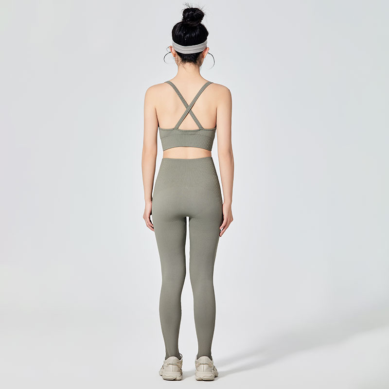 Leggings esportivas femininas coloridas tipo simples 