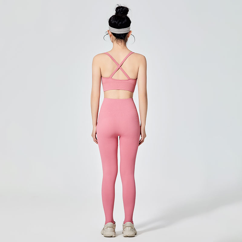 Leggings esportivas femininas coloridas tipo simples 